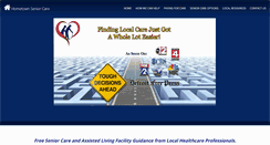 Desktop Screenshot of hometownseniorcare.com
